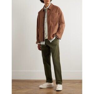 RAG & BONE Jacket Mens XL Brown Button Up Oversized MERCER Corduroy $598